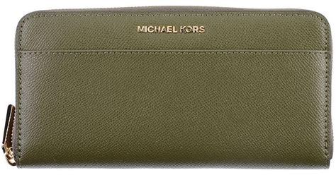 michael kors amazon green wallet|michael kors army green wallet.